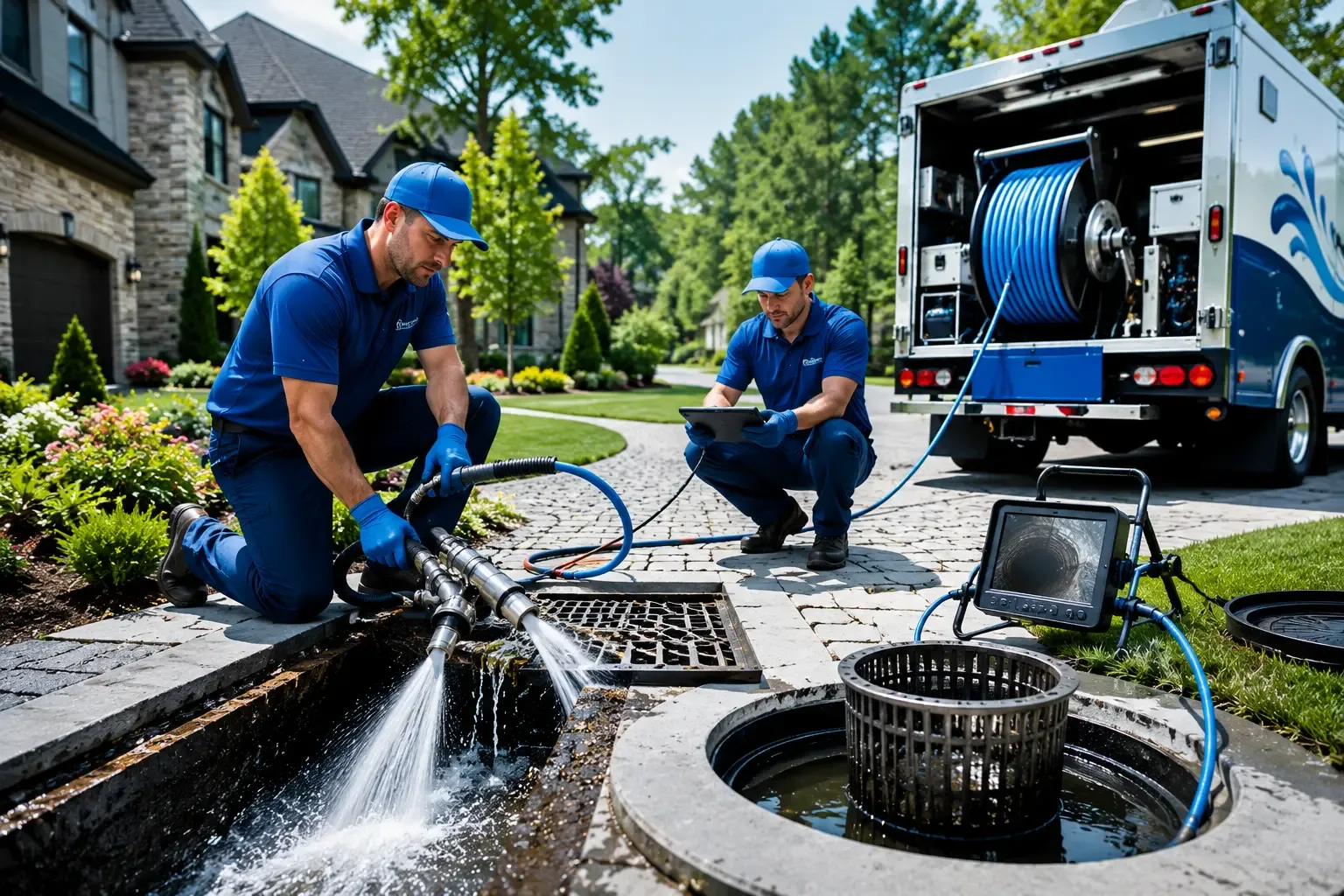 Local outdoor drain cleaning professionals in Lorado, WV